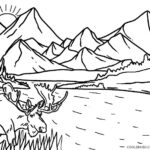 Ausmalbilder für Naturmotive