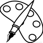 Ausmalbilder für Farbpsychologie