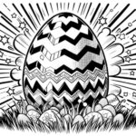 Ausmalbilder für Ostereier