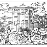 Ausmalbilder für Gärten und Natur