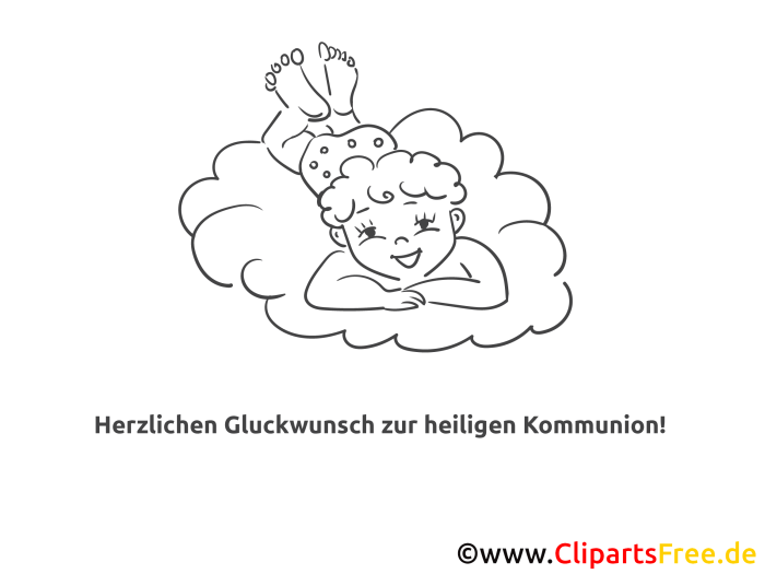 Ausmalbilder für Kommunion